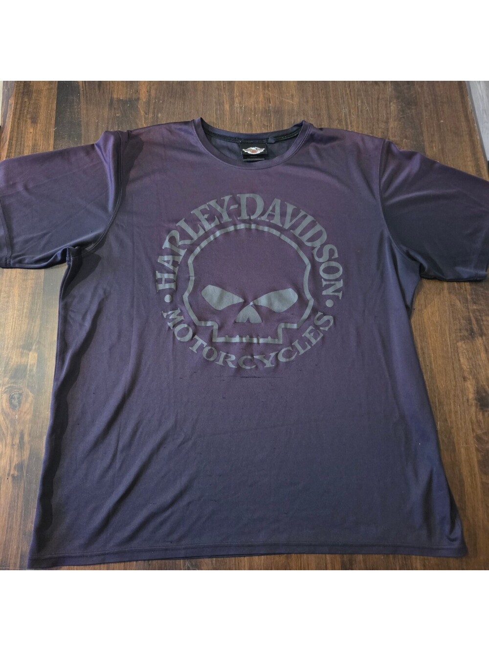 Harley-Davidson black skull T-shirt